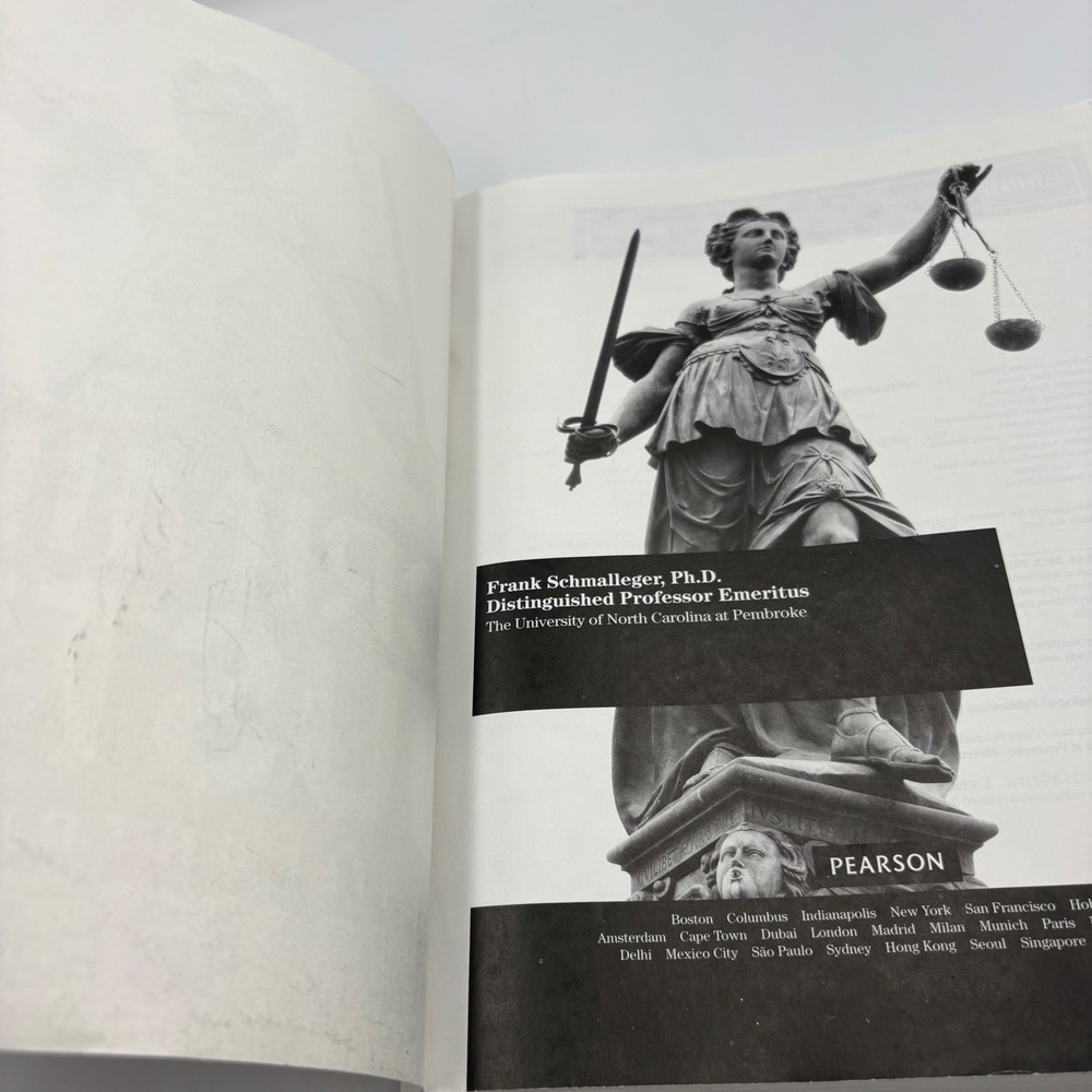 Criminal Justice A Brief Introduction 11th Ed Frank Schmalleger 9780133591316 - Picture 5 of 6